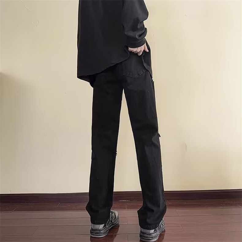 美式牛仔裤男款秋季长裤潮N6069P35,男装牛仔裤,星座1116-2