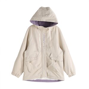 棉服2024新款女短款小棉袄韩版宽松冬季加绒棉衣外套潮图片