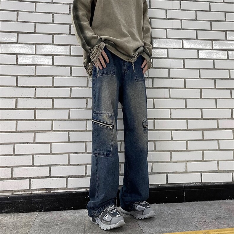 2024美式牛仔裤男款春季长裤潮K865P48,男装牛仔裤,星座1116-2