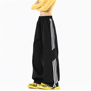 山系机能防风男士新款工装裤春秋宽松休闲长裤青年闪兵裤K858-P40图片