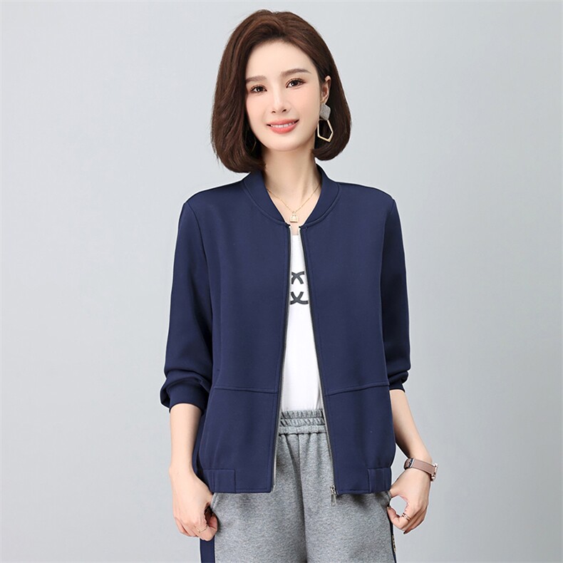 时尚休闲女装短外套显瘦百搭小开叉上衣,女装短外套,依恋蒂丝