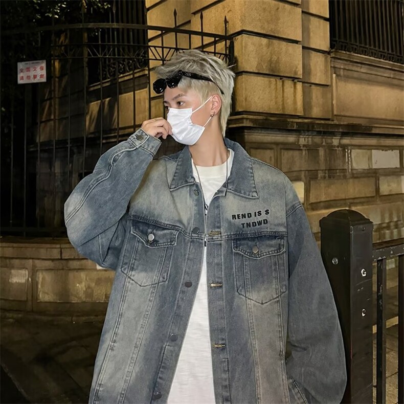 秋季新款美式复古夹克水洗外套J2292P60,男装夹克,星座1116-2