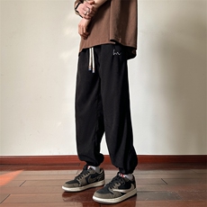 运动裤男长裤宽松休闲男士时尚韩版卫裤K0921-P35，男装休闲裤，星座308B-1