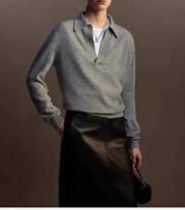 2025年秋季针织常规套头长袖单件时尚百搭，女装针织衫/毛衣，半城羊绒