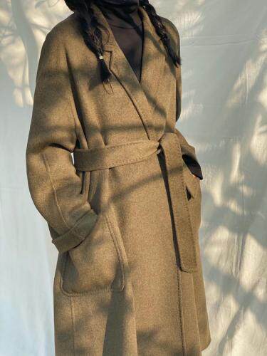 手工混色双面羊绒，女装，吾十有五