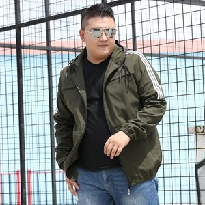 男大码薄款休闲运动夹克外套5032-1_JK356(M-4XLP60 A4XL-9XLP70图片