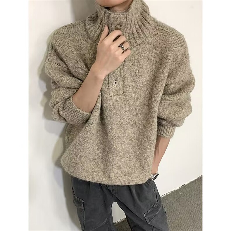 时尚流行简约日系原宿气质潮流文艺慵懒百搭长袖毛衣新款,男装针织衫/毛衣,星座1210-1