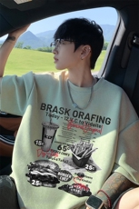 量大优供视频重磅麂皮绒短袖T恤男JPDX235-特P19，男装T恤，电商B367