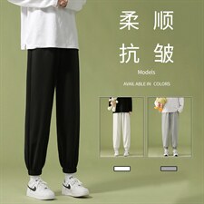 2023秋冬卫裤高弹健康布聚酯纤维WK602-1特批22，男装休闲裤，星座718-1