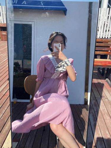 夏款韩版蕾丝连衣裙，女装连衣裙，奥帝秀