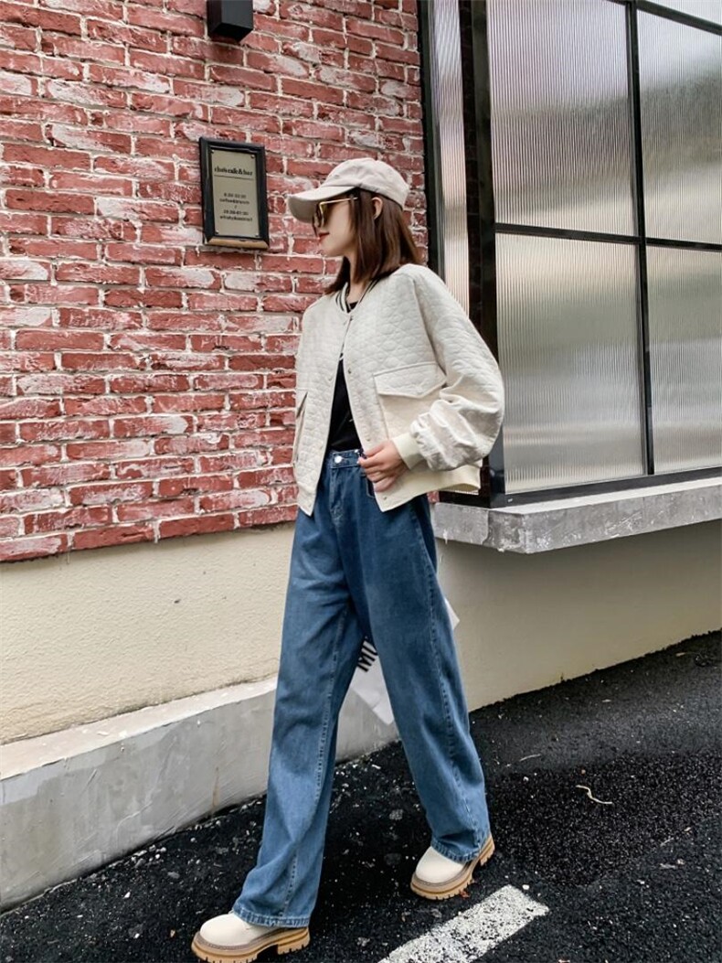 大口袋棒球领外套，其它，百变诱惑(6F)