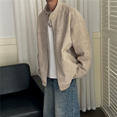 新款现货潮牌男士立领夹克外套男日系痞帅A351-AJ2640-P125控199，男装夹克，电商A351