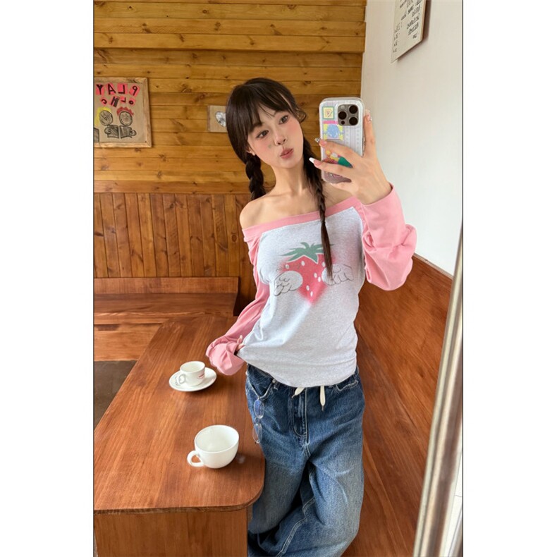 AK1927-P57韩lolita水洗宽松显瘦直筒牛仔裤,女装休闲裤,星座617A-2