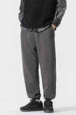 抖音直播得物日系2025秋冬新品纯色运动裤卫裤K006P45，男装休闲裤，电商042