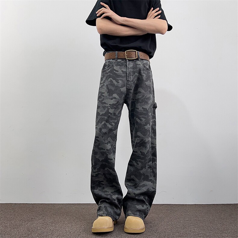 美式复古休闲潮牌迷彩裤男款工装裤男女K0721-P43,男装工装外套,星座308B-2