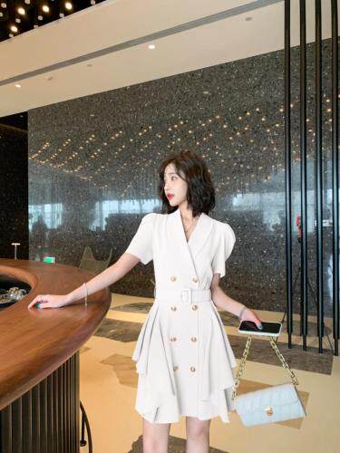 白领气质连衣裙，女装连衣裙，卡西姆