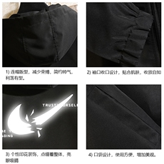 JK65111-P45连帽夹克男大码胖子棒球服上衣外套砖墙挂拍，男装夹克，电商A040A