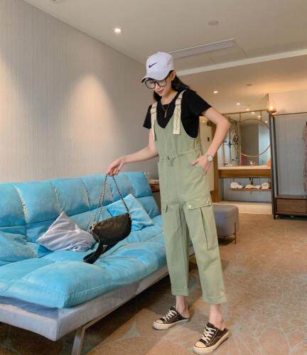 两件套背带裤女孩子的爱，女装，百变诱惑