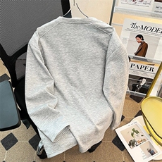 春季新款铆钉卫衣有垫肩W773P38，男装卫衣，星座1116-2