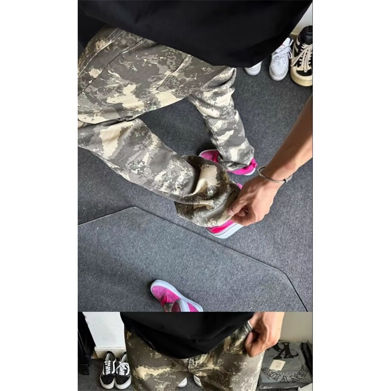 AK2013-P53美式做旧水洗痞帅港风高街牛仔长裤,女装休闲裤,星座617A-2