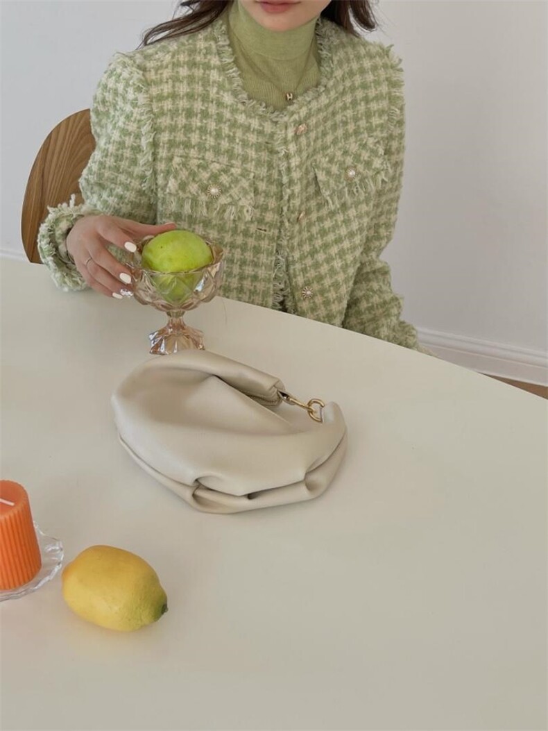 2021新款羊毛款小香风/绿色系，其它，奥瑾