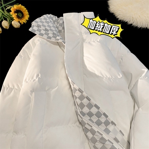 三防料 抖音品质 现货10W件 宽松加绒加厚棉衣外套棉服BM666特P85图片