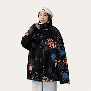 1506A/G2010/P54冬季加绒加厚面包服新款潮流图片