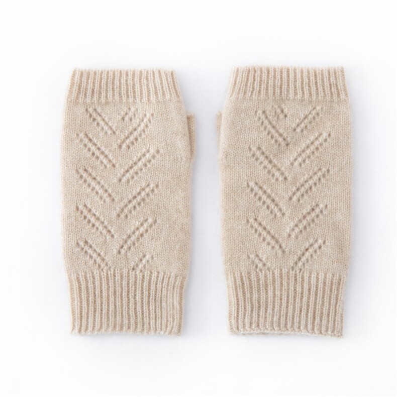 2025年冬季时尚百搭通勤简约一线人字纹手套，手套，丽靓一衫