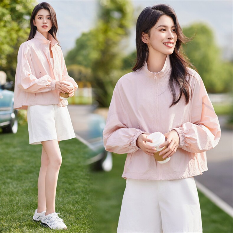 【现货】防晒衣服女夏季宽松透气防晒服外套潮，女装防晒衣，梦懿尔