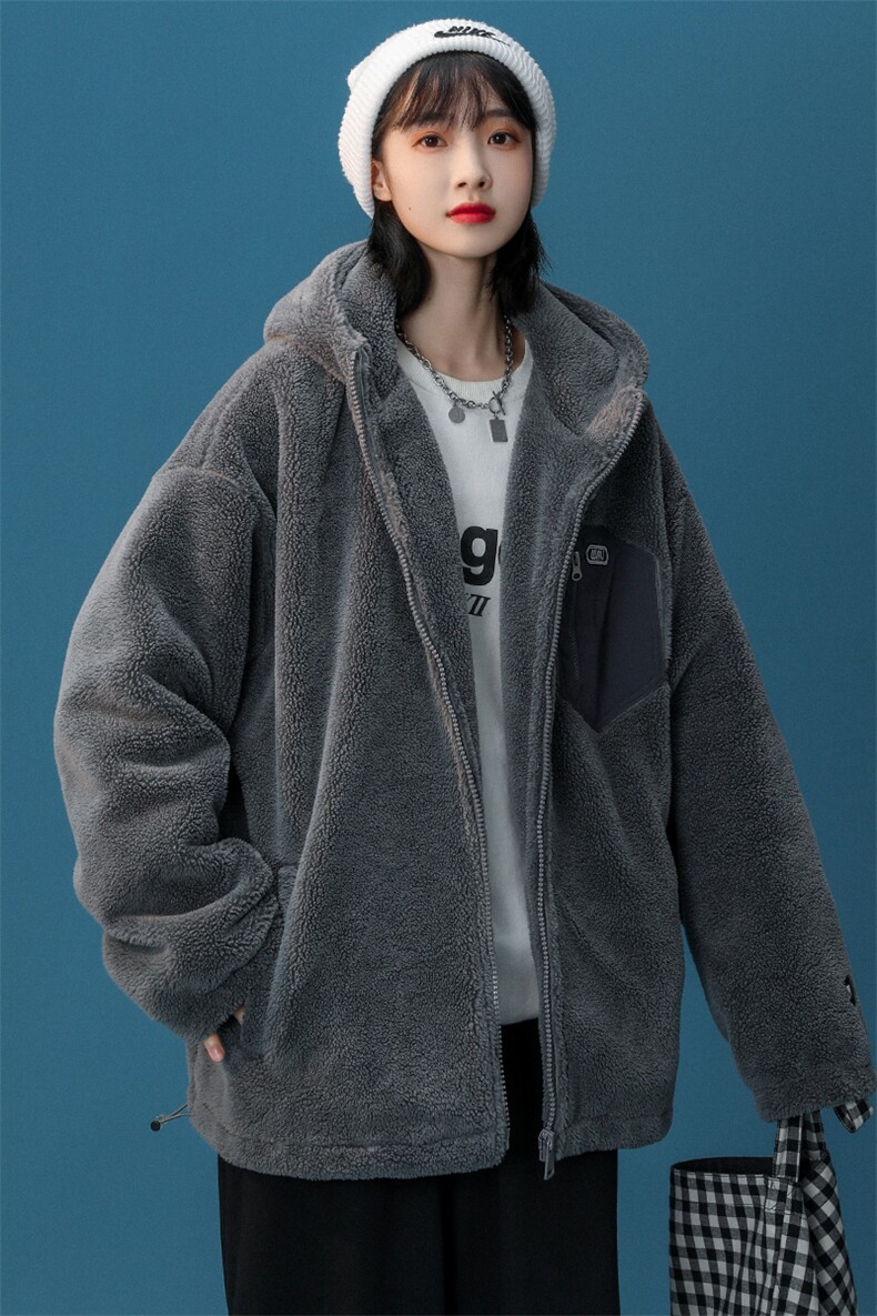 2023冬装青少年加绒加厚棉衣羊羔绒休闲外套男女915-P105控价138,男装棉衣,电商A441-1