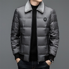 AC8909钱塘2020-3冬季羽绒服白鸭绒防寒保暖外套男加厚P215，男装羽绒服，钱塘207-3