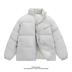 冬季新款棉服DT2655-TP6598字母印花休闲立领保暖面包棉衣，男装棉衣，电商A102