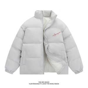冬季新款棉服 DT2655-TP6598 字母印花休闲立领保暖面包棉衣图片