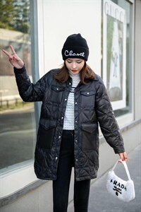 2021 新款中长款轻薄羽绒服,女装羽绒服,溪肆