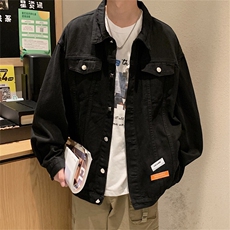 潮流春百搭牛仔夹克男士2025新款上衣韩版宽松帅气外套JK773-P65，男装夹克，星座1103-3