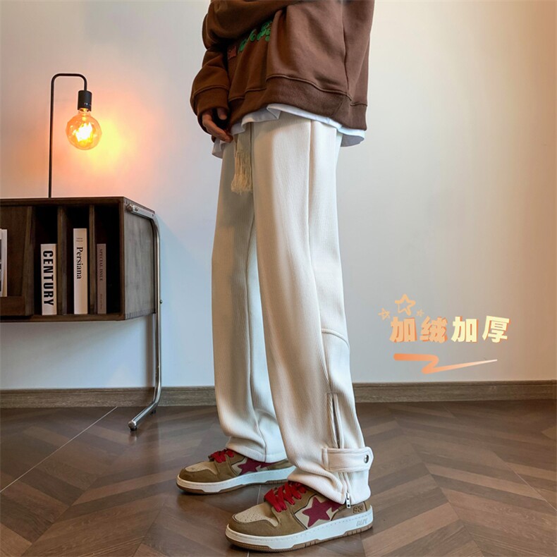 冬季重磅欧棉绒加绒加厚休闲裤子313A-1-NK71-P60加绒P70控78,男装休闲裤,星座808A-1