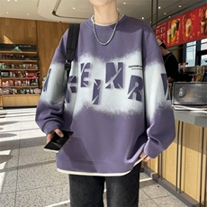 W25208-特P40港风学生青少年外套春秋时尚休闲卫衣男打底衫，男装卫衣，电商D310B