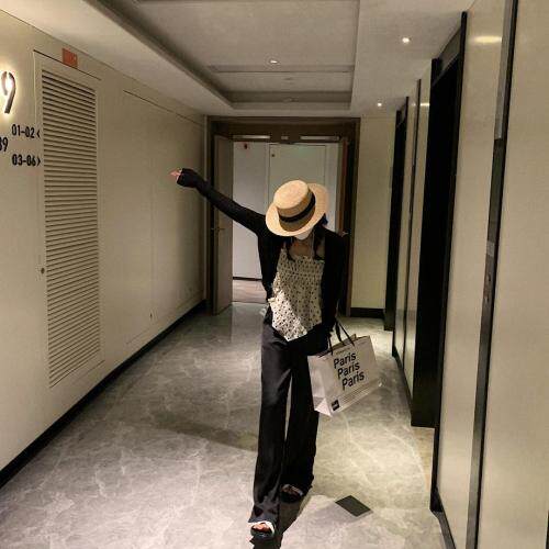 菱形格吊带，女装背心吊带，XTZ style