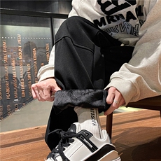 抖音得物品质百搭休闲裤212-2-DY152-特P55加绒特P60，男装休闲裤，星座808A-1
