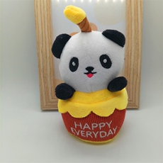 蛋糕熊猫可爱黑白小熊猫挂件小尺寸挂件