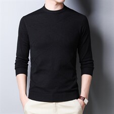中年男加厚加绒毛衣秋冬季休闲针织衫打底爸爸装上衣BJYF0865-P70,男装针织衫/毛衣,电商B212（原钱塘6029）