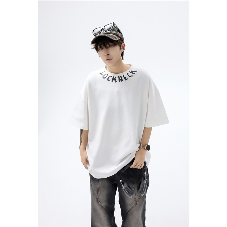 纯棉T恤设计感短袖原创小众运动T恤美式日系T1016-1T335P32K59，女装T恤，星座1016-1（原电商B408-1）