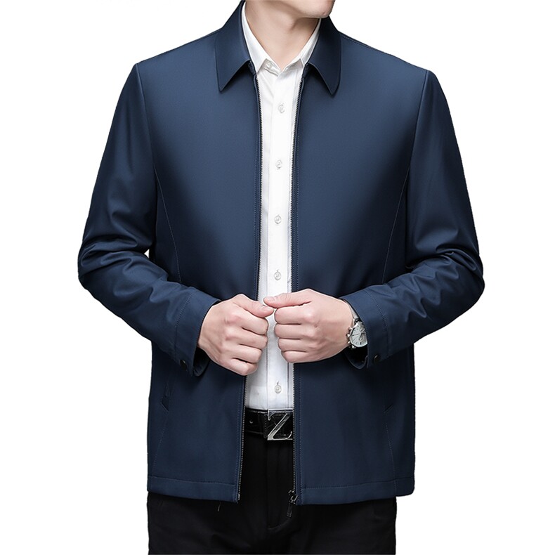 BH8206钱塘2020-2秋季新款男士翻领夹克商务休闲外套上衣P125,男装夹克,钱塘207-2