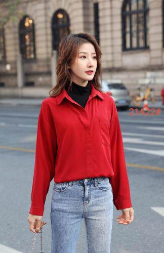 【现货】春装假两件套时尚百搭潮流，女装，锦绣阁