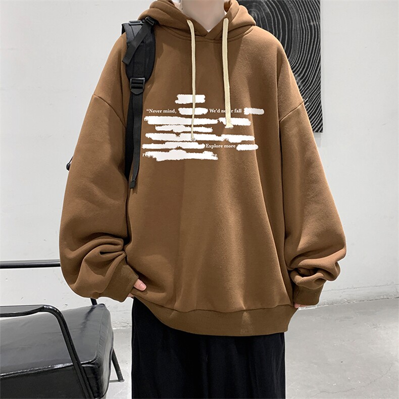 连帽卫衣男大码胖子帽衫大号运动服WY2445-P35,男装卫衣,电商A040