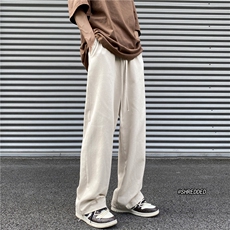 2023夏季新款潮流宽松休闲裤INS纯色百搭长裤B315-K23378-p35控49，男装休闲裤，电商B315