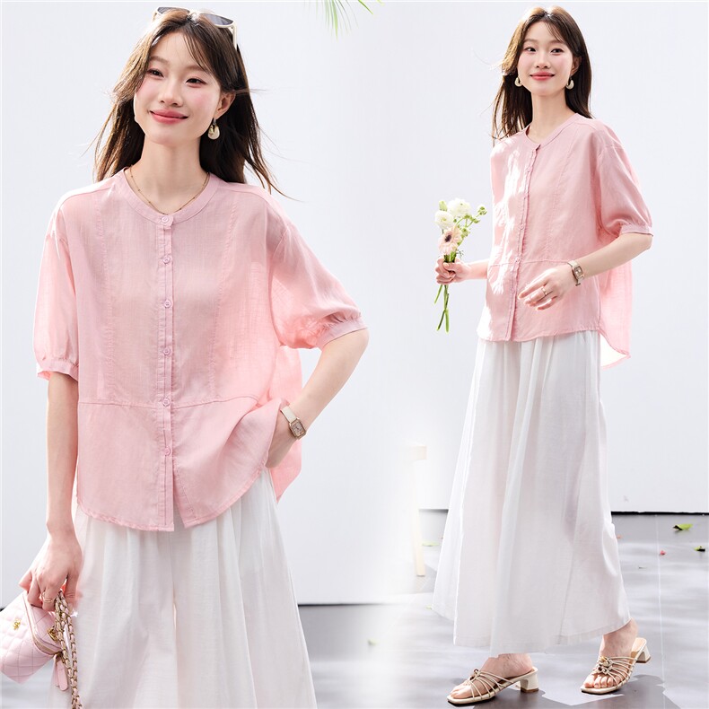 现货2026夏装新款休闲女士两件套套装，女装套装/套裙，木子恋