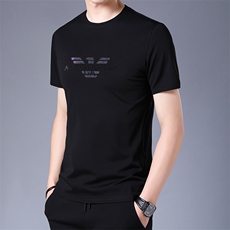 冰丝短袖t恤男士夏季薄款2022上衣体恤潮牌男装衣服宽时尚百搭，男装T恤，电商B212（原钱塘6029）