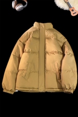 光板棉衣棉服小牛津覆膜三防面料棉袄面包服【量大有差】G1602P40，男装棉衣，星座207
