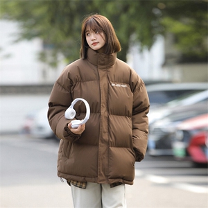 现货 抖音得物可供视频 冬季三防加厚羽绒棉衣外套面包棉服 81137图片
